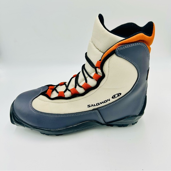 Salomon X Adventure 4 Nordic Cross Country Skiing Boots Gray Men Size 8.5 - Picture 6 of 11
